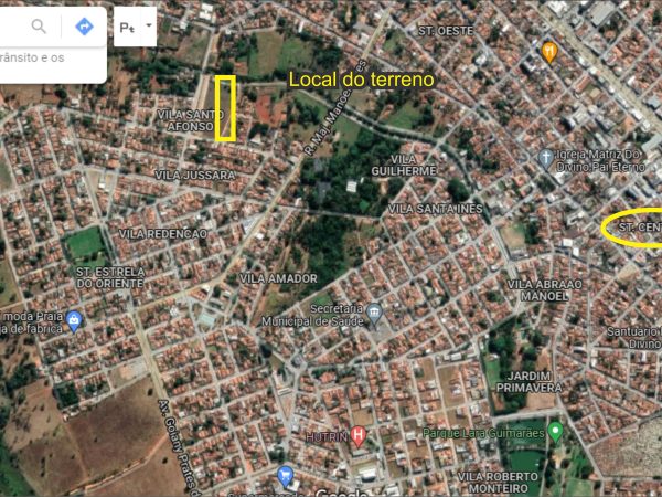 8.000 metros TERRENO PROXIMO AO CENTRO DE TRINDADE-GO