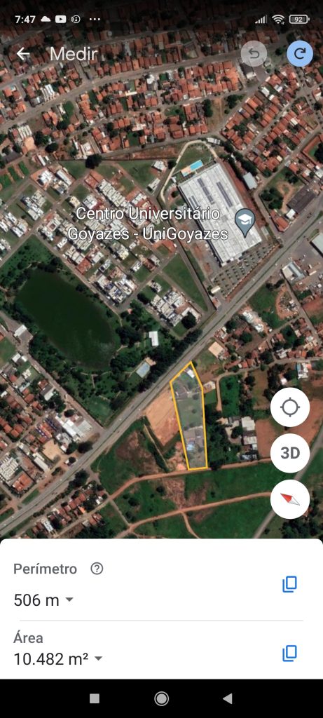 Faculdade União Goiazes 10.000 metros de Frente em Trindade Faculdade União Goiazes 10.000 metros de Frente em Trindade