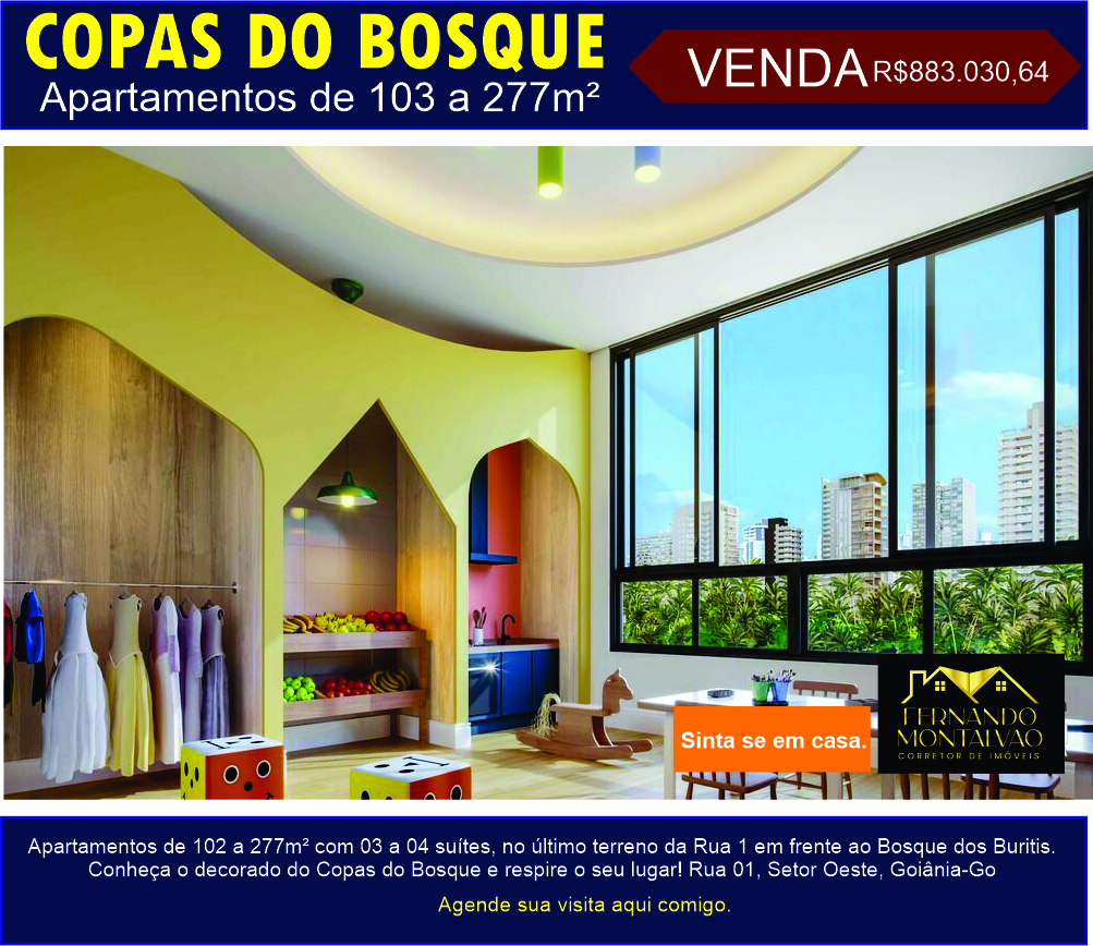 Copas do Bosque(Setor Oeste, Goiânia-GO) Copas do Bosque(Setor Oeste, Goiânia-GO)